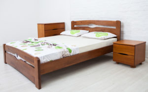купить кровать из дерева Нова-с-изножьем-Олимп