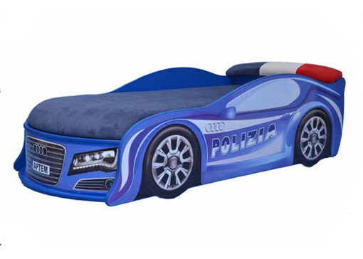 Кровать-машина-Audi-полиция