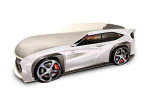 Кровать-машина-Джип-серый-Lexus
