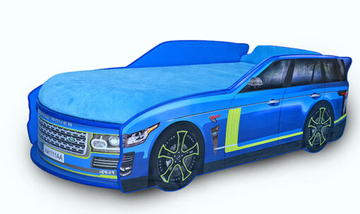 Кровать-машина-Джип-синяя-Range-Rover