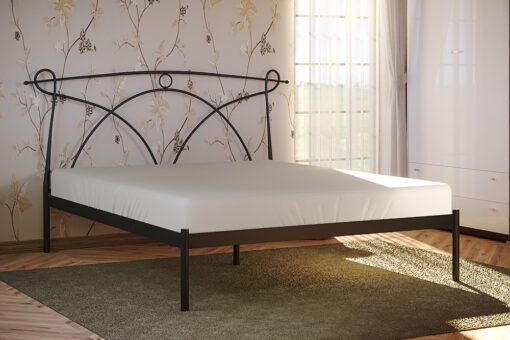 Металлическая кровать Флоренция без изножья Метакам