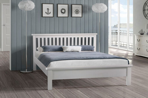 Деревянная кровать Сидней белый Микс-Мебель