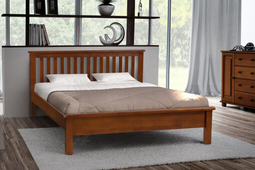 Деревянная кровать Сидней орех Микс-Мебель