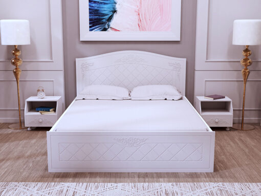 Ліжко Amelie колір білий Art in head
