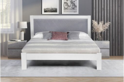 Ліжко Заріна колір білий